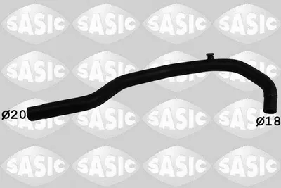 Produktbild von SASIC Kühlerschlauch Wasserschlauch für DACIA SANDERO II 3404218