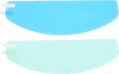 Produktbild von 2-Pack,Motorradhelm Anti-Beschlag-Folie Motorradhelm Regenschutz Antibeschlag Folie Universal Schutzfolie Aufkleber 8,8 x 24,5cm