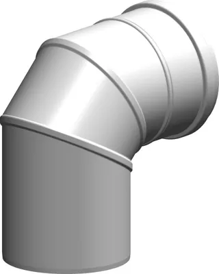 Zdjęcie produktu dla Atec Bogen PolyClassic 87°, konzentrisch, DN 100/150
