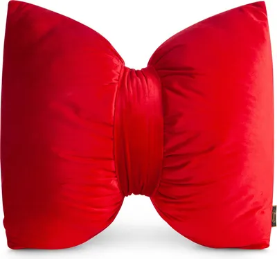 Produktbild von BOW Kissen Dekokissen Weohnachtskissen 45X55 cm Rot