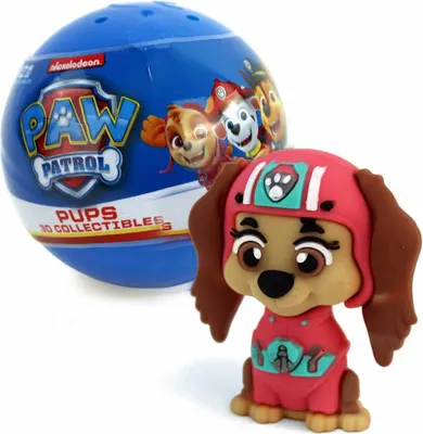 Image de Mini-figurines des chiots de la Pat' Patrouille en capsule - env. 65 mm
