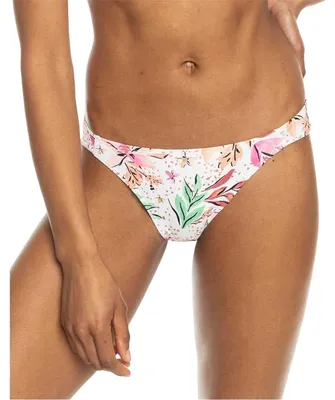 Produktbild von Roxy - Bikinihöschen für Damen, Strand, Low Rise GT17469 (40 DE) (Weiß/Pink)