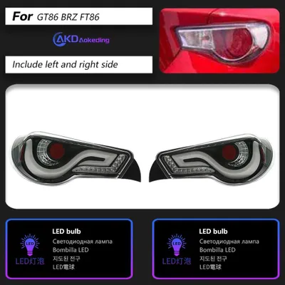 Image de Feu arrière, compatible avec la Toyota FT86 GT86, en ABS, optimisé pour la Subaru FT86 BRZ, B