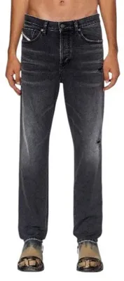Produktbild von Diesel 2005 D-fining 09g19 Herren Jeansschwarz Faded Regular Fit Tapered Leg - 31