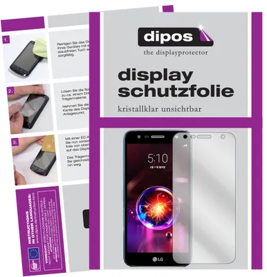Produktbild von 6x Schutzfolie für LG X5 2018 klar Displayschutzfolie Folie Display Schutz dipos