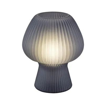 Produktbild von Rabalux 74024 Dekoleuchte Vinelle, E14, Glas, schwarz-grau, rund, Innen, ø145mm