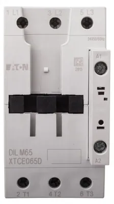 Immagine prodotto di Contattore di potenza 65 A, 3 poli, 24 V CA DILM65 (24 V, 50/60 Hz) 277898