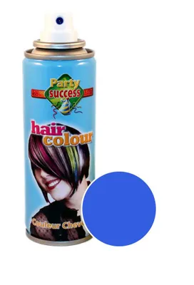 Produktbild von Eulenspiegel Leuchtcolor Haarspray Blau 125ml Dose
