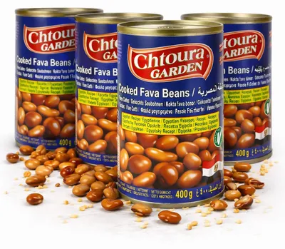 Produktbild von Chtoura Garden - Foul Medammas 400g - 4 Dosen