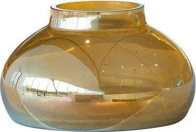 Immagine prodotto di Leonardo Vase POESIA, Dekovase, Glasvase, Kalk-Natron Glas, Gold, 9.3 cm, 018649