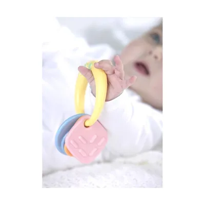 Image de TOLO Baby Theething Shapes Hochet Hochet de bébé Jouet pour jeunes enfants