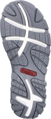 Produktbild von Rieker Damen Sandale Trekking Outdoor Stretch Klettverschluss schmal 68871, Größe:40 EU, Farbe:Grün