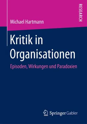 Produktbild von Kritik in Organisationen