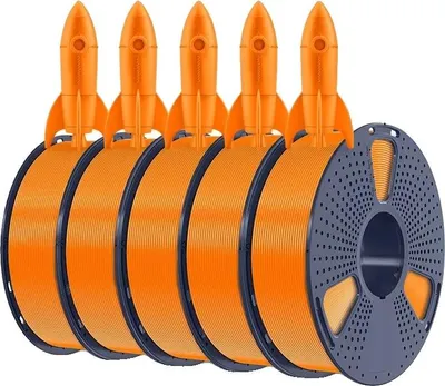 Produktbild von 3D-Drucker-Filament, Hochwertig, Hochgeschwindigkeit, HS PLA Orange5KG