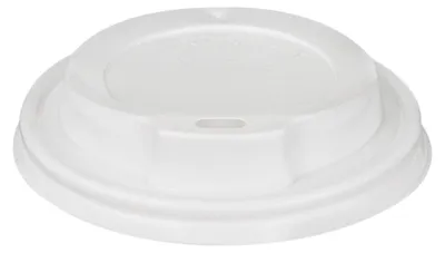 Produktbild von 200x Domdeckel weiß für Pappbecher COFFEE TO GO mit 90mm Ø