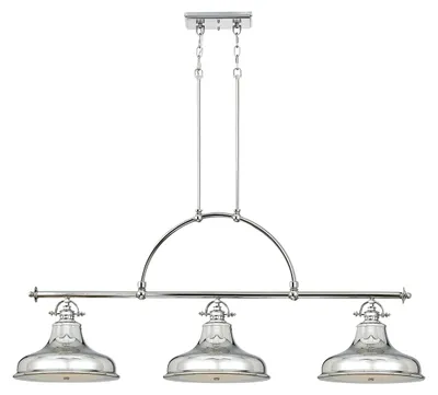 Image de Emery lampe suspendue argent Quoizel QZ-EMERY3P-IS