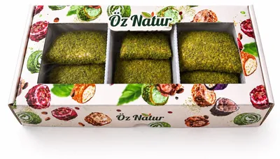 Zdjęcie produktu dla Öz Natur | Lokum tureckie z pistacjami i czekoladą, 360g