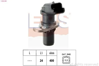 Produktbild von EPS 1.953.305 Kurbelwellensensor Impulsgeber passend für PEUGEOT 206 CC (2D)
