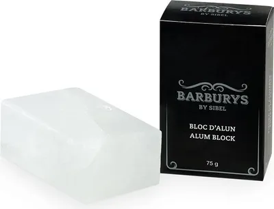 Produktbild von Barburys Rasierschale Barburys Alum Block 75gr