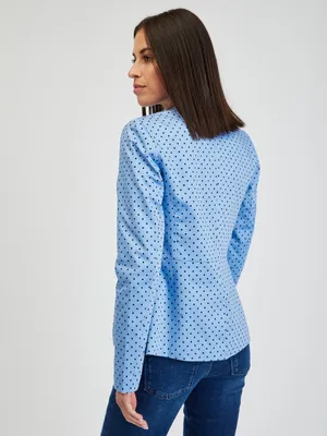 Obrázok produktu pre Modrá bodkovaná dámska bunda ORSAY - 38