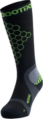 Produktbild von BootDoc Power Fit Socks Performance Comfort PFI 70 Socken Wintersocken black green Gr. S - EU 35/38