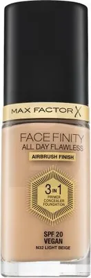 Produktbild von Max Factor Facefinity All Day Flawless Flexi-Hold 3in1 Primer Concealer Foundation SPF20 32 langanhaltendes Make-up 3in1 30 ml