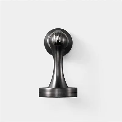 Produktbild von Türstopper Magnetisch - Robuster Türhalter aus Metall - Schwarz Nickel