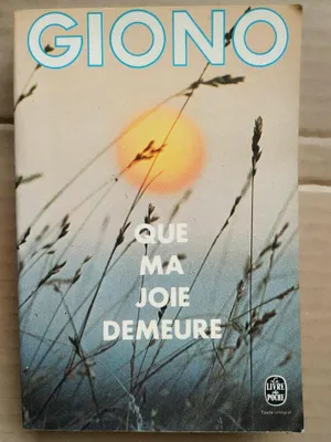 Image de Giono Que ma joie demeure