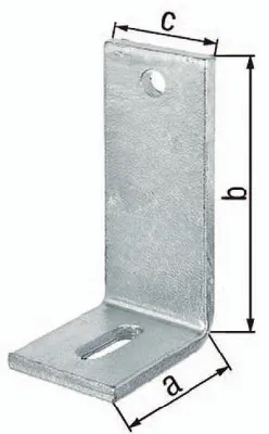 Zdjęcie produktu dla GAH-Alberts 335656, Stal, Kątownik, Stal, 1,4 cm, 10 szt., 6 cm