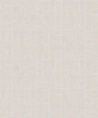 Immagine prodotto di Carta da parati Khroma by Masureel motivo geometrico grigio - 631020 - 53 cm x 10,05 m