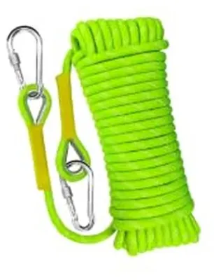 Productafbeelding van Statistisch Klimtouw met 2 Karabiners