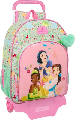 Produktbild von Schulrucksack Disney Princess Bloom grün Rosa 33 x 42 x 14 cm