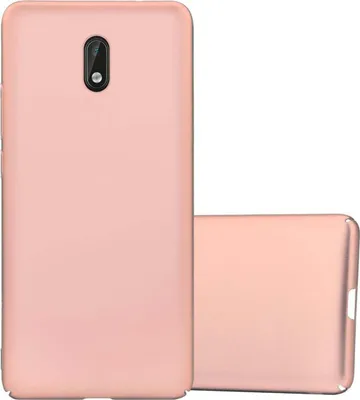 Produktbild von Cadorabo Hülle für Nokia 3 2017 Schutzhülle in Rosa Hard Case Handy Hülle Etui