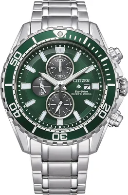 Produktbild von Citizen CA0820-50X Eco-Drive Promaster Herren-Chronograph Grün