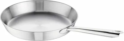 Image de Schulte-Ufer Delicado Poêle à frire, poêle, compatible induction, acier inoxydable-aluminium, Ø 28 cm, 9552-28 i