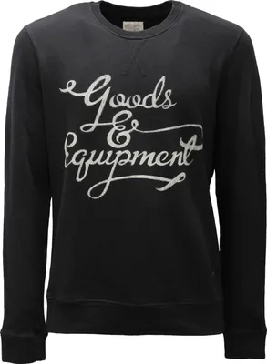 Productafbeelding van 1786AE heren sweater OBVIOUS BASIC, katoen, zwart