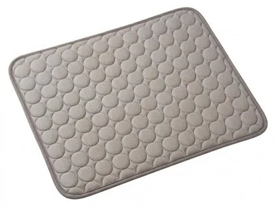 Immagine prodotto di Tappetino refrigerante per cani e gatti, auto-raffreddante, lavabile, 70x55 cm, marrone