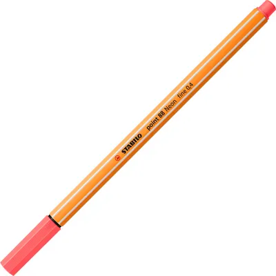 Obrázek produktu pro Jemný liner STABILO Point 88 neonově červený