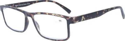 Produktbild von B&S READY READER PLASTIC SQUARE HAVANA +2.5 | Moderne Lesebrille