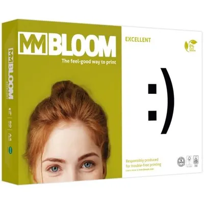 Produktbild von MM BLOOM Kopierpapier Excellent 9927A80S A4 80g ws 500Bl
