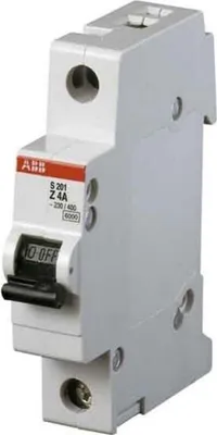 Produktbild von S201-Z6, Miniatur-Leistungsschalter, IP20