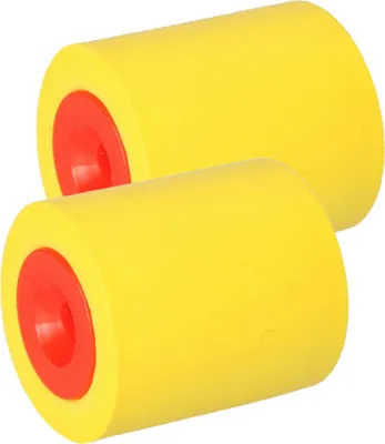 Produktbild von KOTARBAU® 2er Set Ersatzrollen für Tapeten-Andrückroller aus Gummi 45 mm x 40 mm