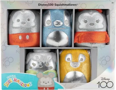 Obrázok produktu pre Disney 100 Squishmallows - Plyšové postavičky Micky Mouse, Stitch, Minnie, Tinken Bell, Dumbo