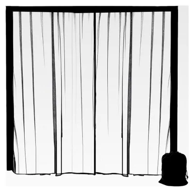 Produktbild von Insektenschutz für Schiebetüren, 150 x 110 cm, magnetischer Gittervorhang