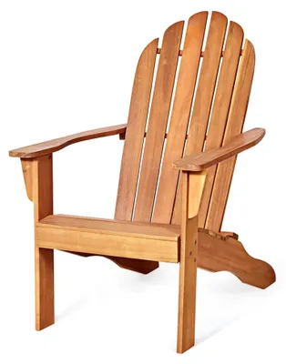 Produktbild von Adirondack Stuhl aus Akazienholz, Gartenstuhl mit 160 kg Tragfähigkeit (Natur)
