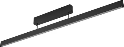 Produktbild von Lucande Smart-LED-Deckenleuchte Mylosh, schwarz, CCT, Tuya