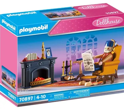 Produktbild von PLAYMOBIL 70897 Viktorianisches Puppenhaus Cozy Den