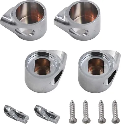 Produktbild von Weichschließende Toilettenbrille Scharnier Eindkappen Set