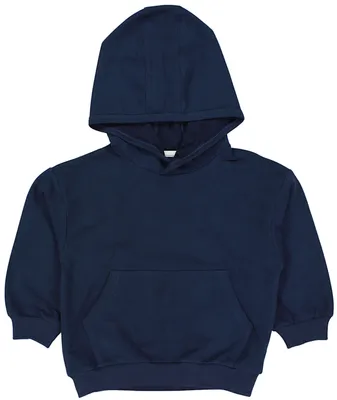Produktbild von TupTam Uni Junge Mädchen Hoodie Sweatshirt Bio- Baumwolle, Farbe: Marineblau Uni, Größe: 104/110