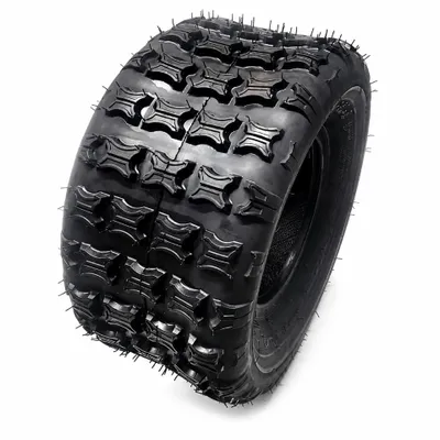 Produktbild von Quadreifen Kinderquadreifen Reifen ATV 18x9.5-8 Stollenprofil 220/55-8 schwarz